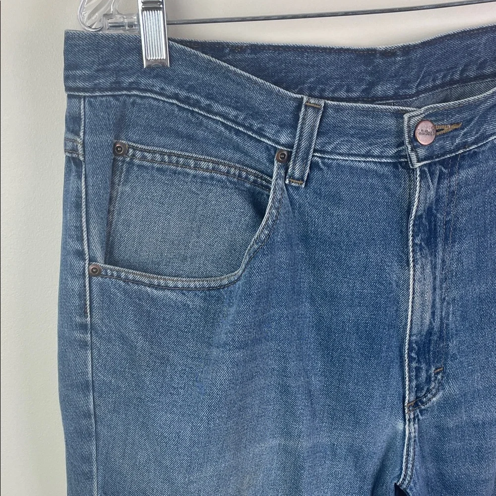 L.L. Bean Men's Relaxed Fit Jeans in Light Blue
